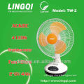 12'' rechargeable battery mini fan with usb TW-2